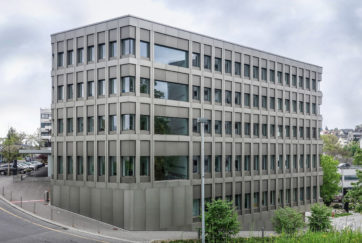 Erweiterung Augenklinik - Ansicht West - Schneider Schneider Architekten - 2016 - Luzern