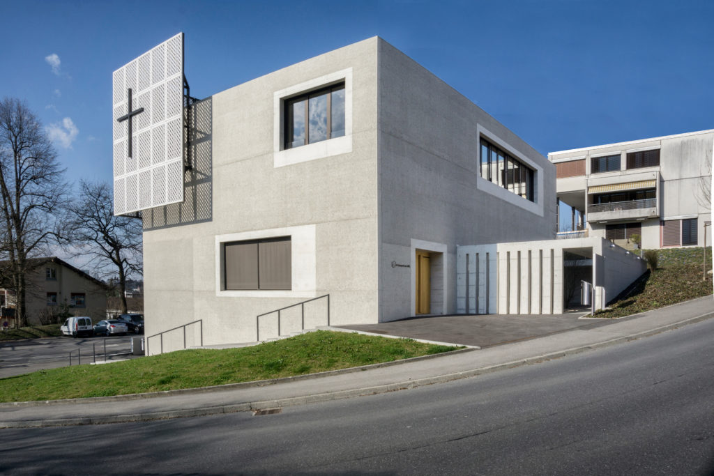 Kirchenzentrum Höfli - Ansicht Süd - ALP Architektur Lischer Partner AG - 2016 - Ebikon