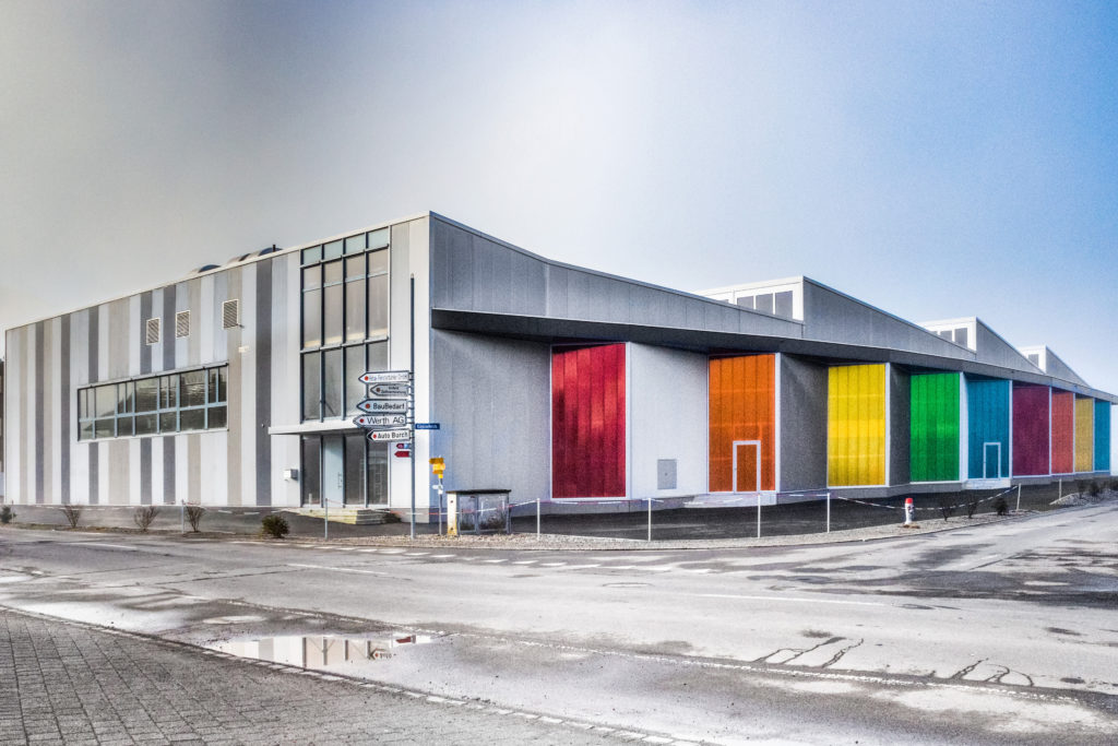 Lager- und Gewerbehalle - Ansicht Nord - Burch Partner Architekten AG - 2016 - Kägiswil